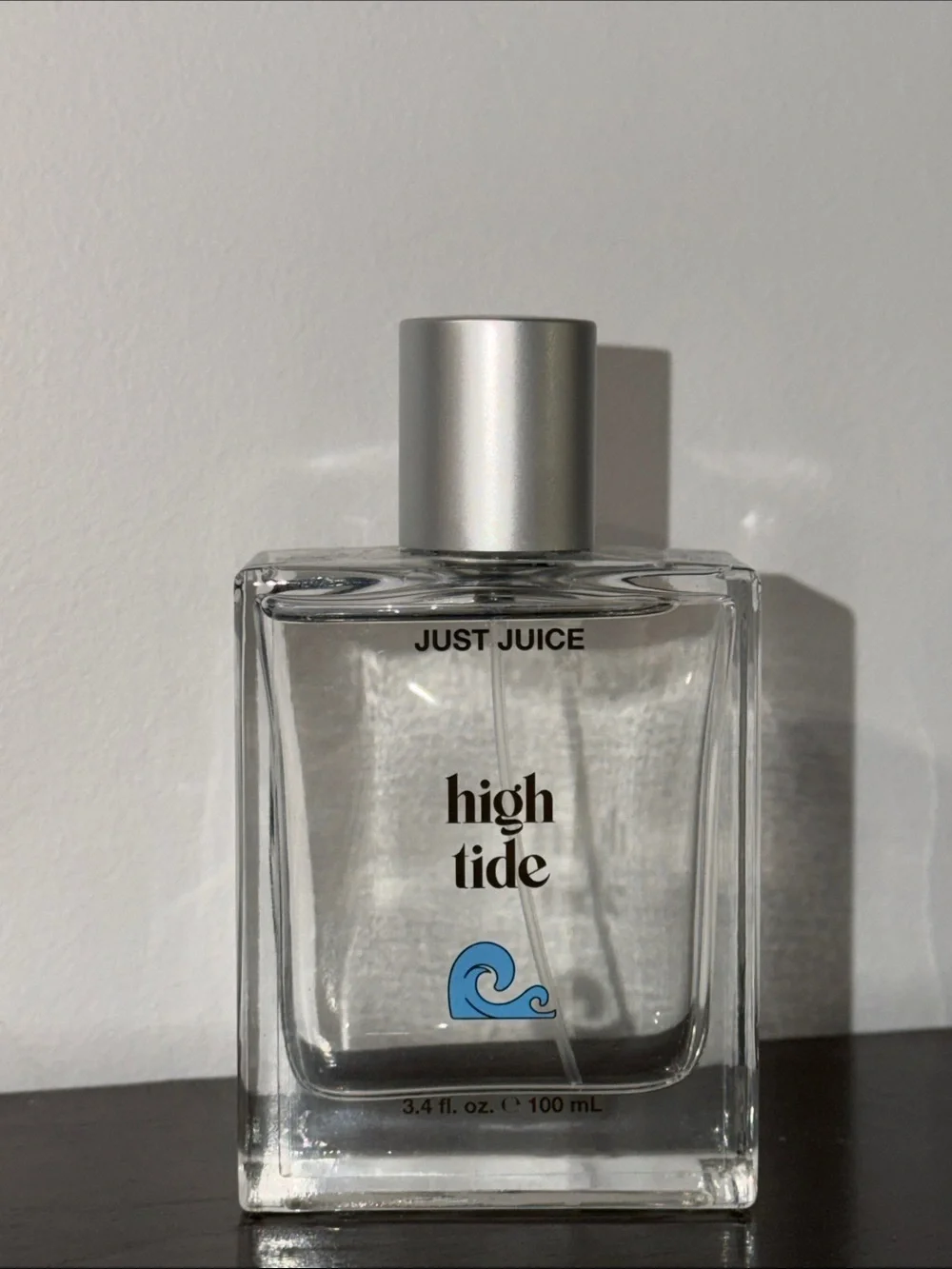 Just Juice High Tide Women's Fragrance - Clear with Blue Accent